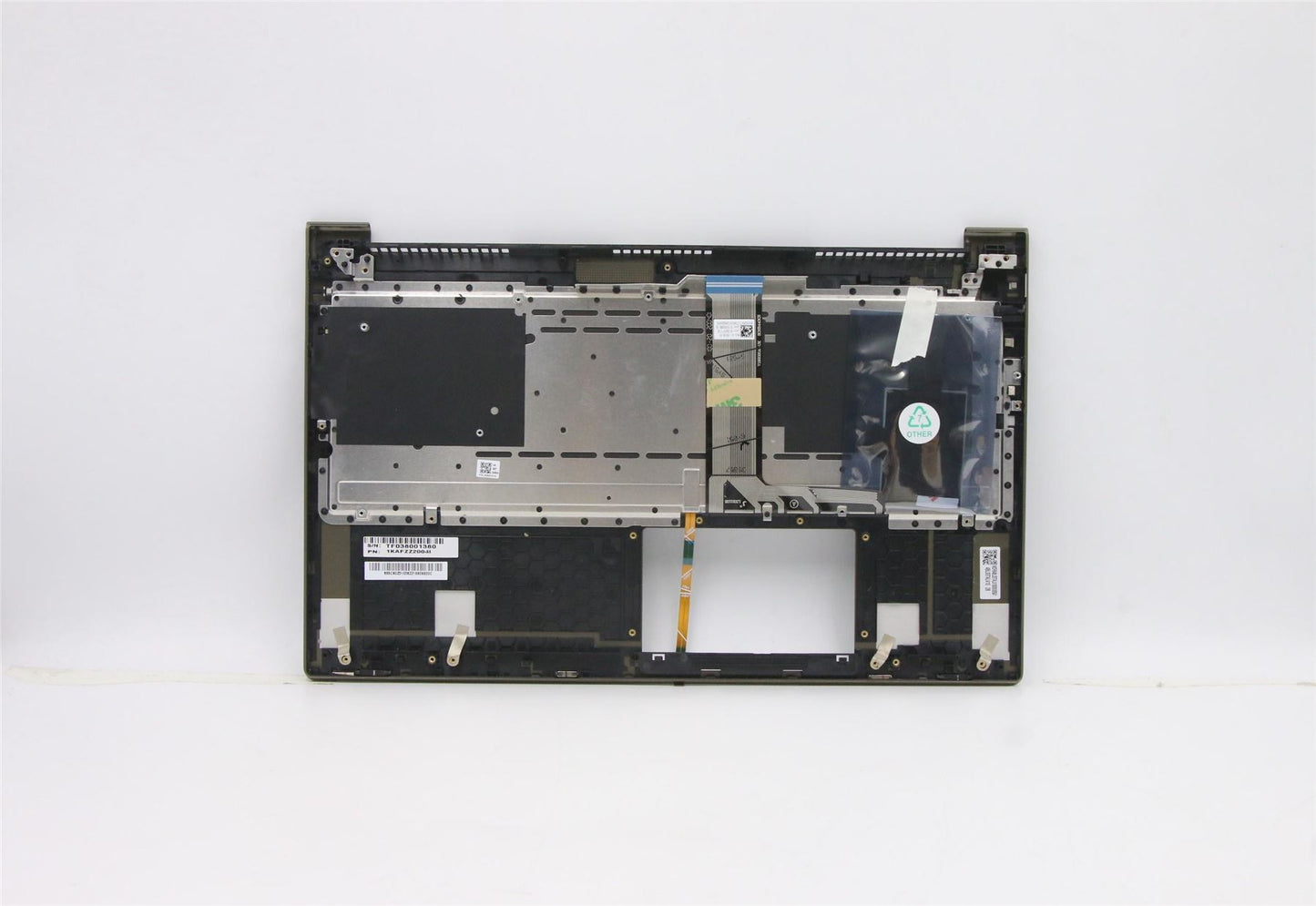 Lenovo Yoga 7-15IMH05 Palmrest Cover Keyboard Slovenian Brown 5CB0Z31038