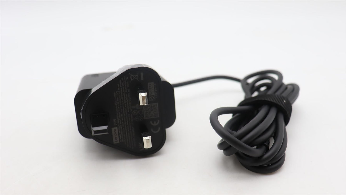 Lenovo IdeaPad 5 12IRU8 AC Charger Adapter Power supply BLACK 65W 5A11J75656
