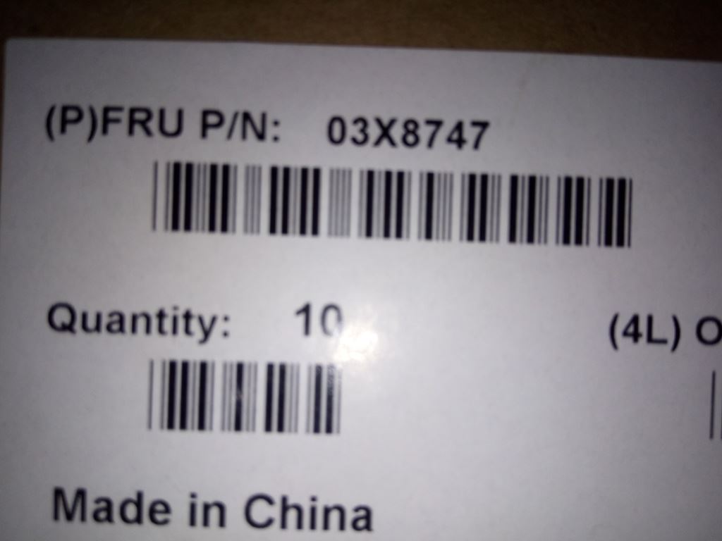 Lenovo Euro(International) US English Keyboard 03X8747