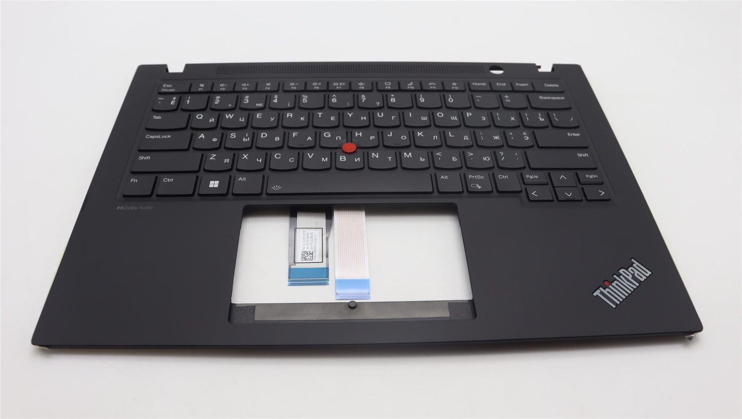Lenovo ThinkPad T14s Gen 4 Keyboard Palmrest Top Cover Ukrainian 5M11L93096