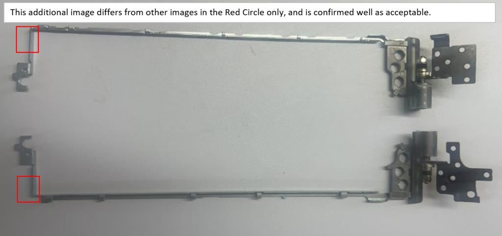 Lenovo ThinkPad L580 L590 Hinge Hinges Bracket brackets 01LW231