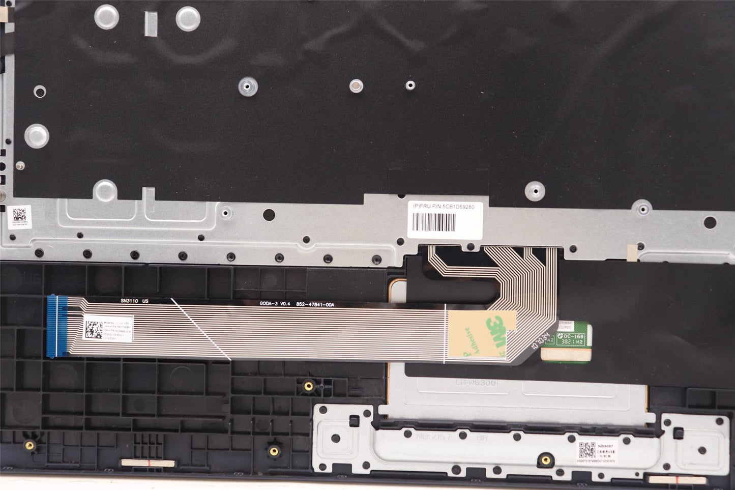 Lenovo IdeaPad 3 15IJL6 Palmrest Cover Touchpad Keyboard US 5CB1D69280