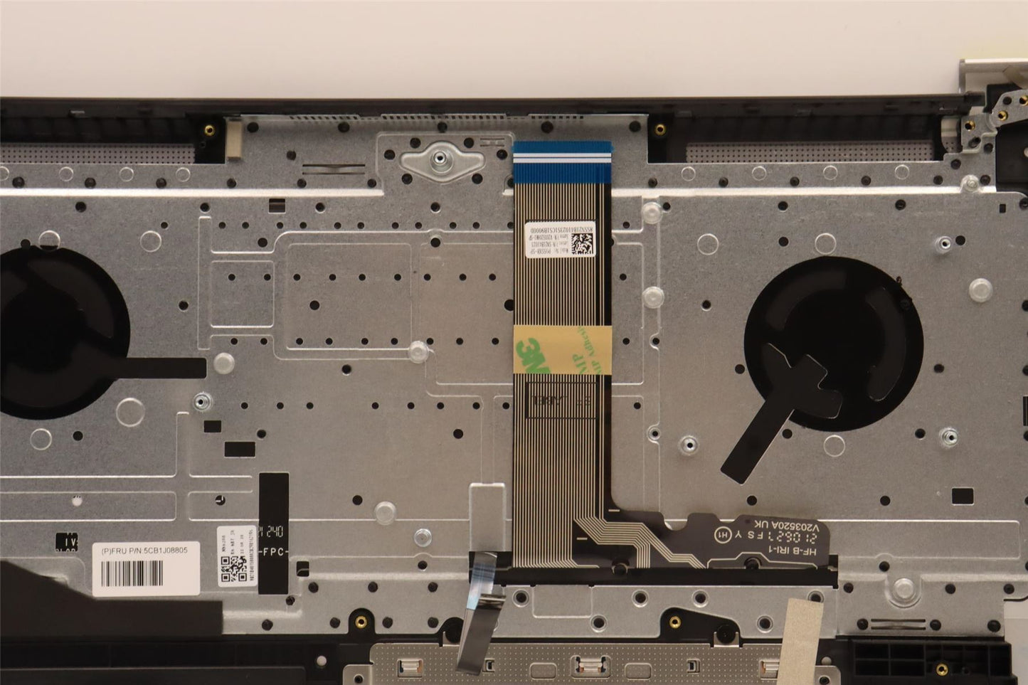 Lenovo Upper Case ASM_SPA H 82SN CLGY UMA 5CB1J08805