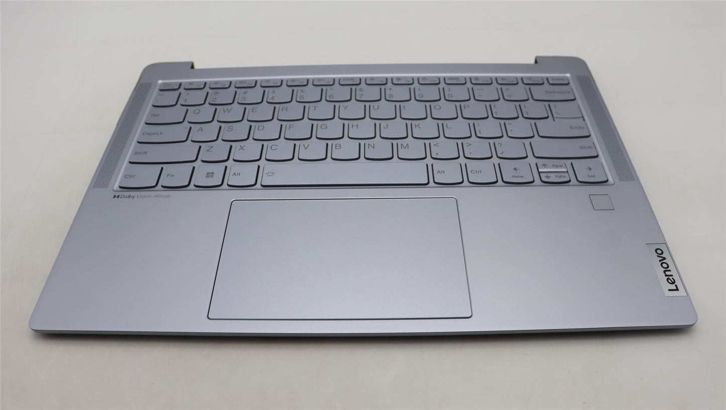 Lenovo Yoga 6 14APU8 Palmrest Cover Touchpad Keyboard US Iron Grey 5CB1L64499