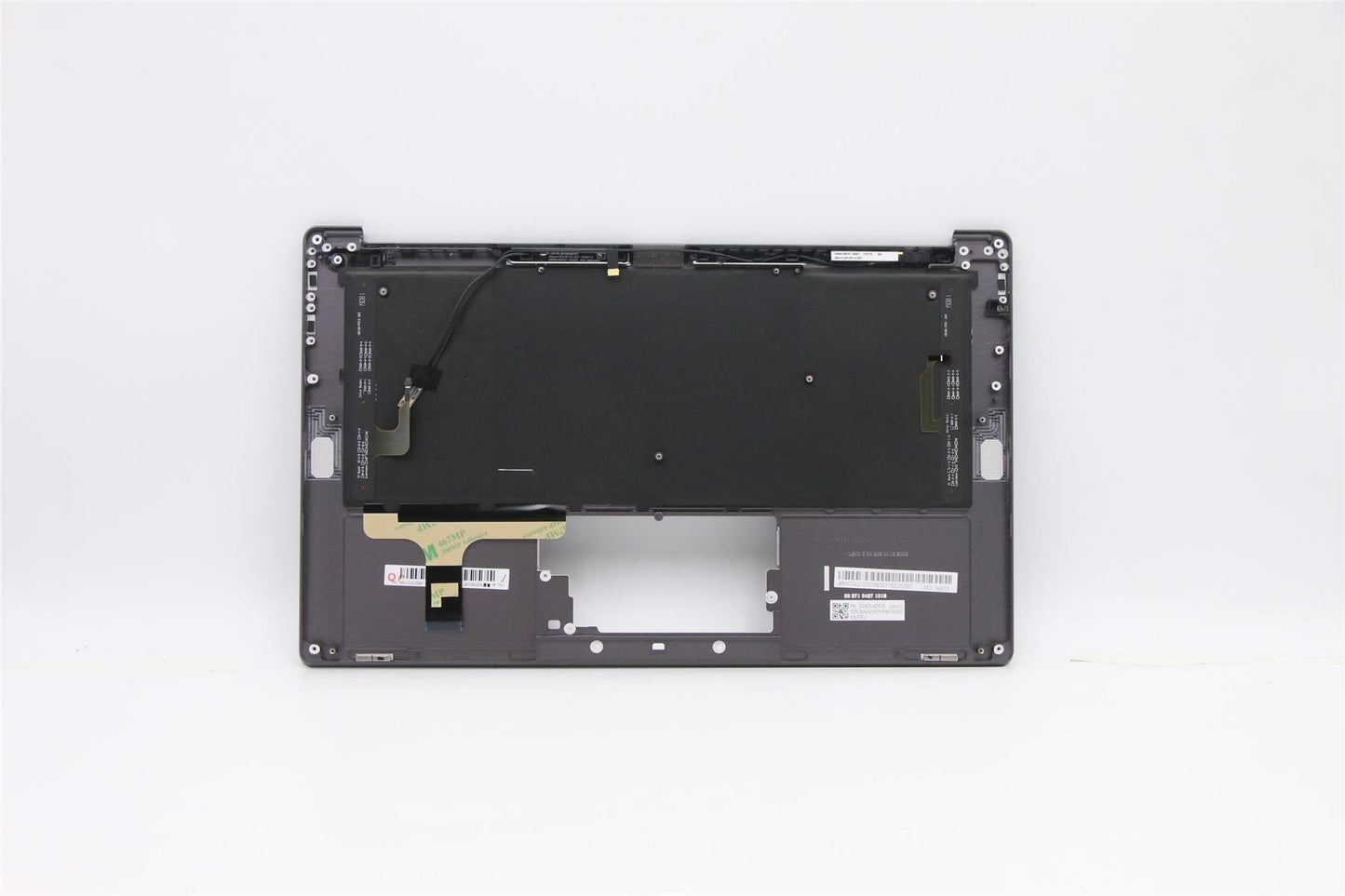 Lenovo S940 14IWL Keyboard Palmrest Top Cover Italian Grey 5CB0U42505