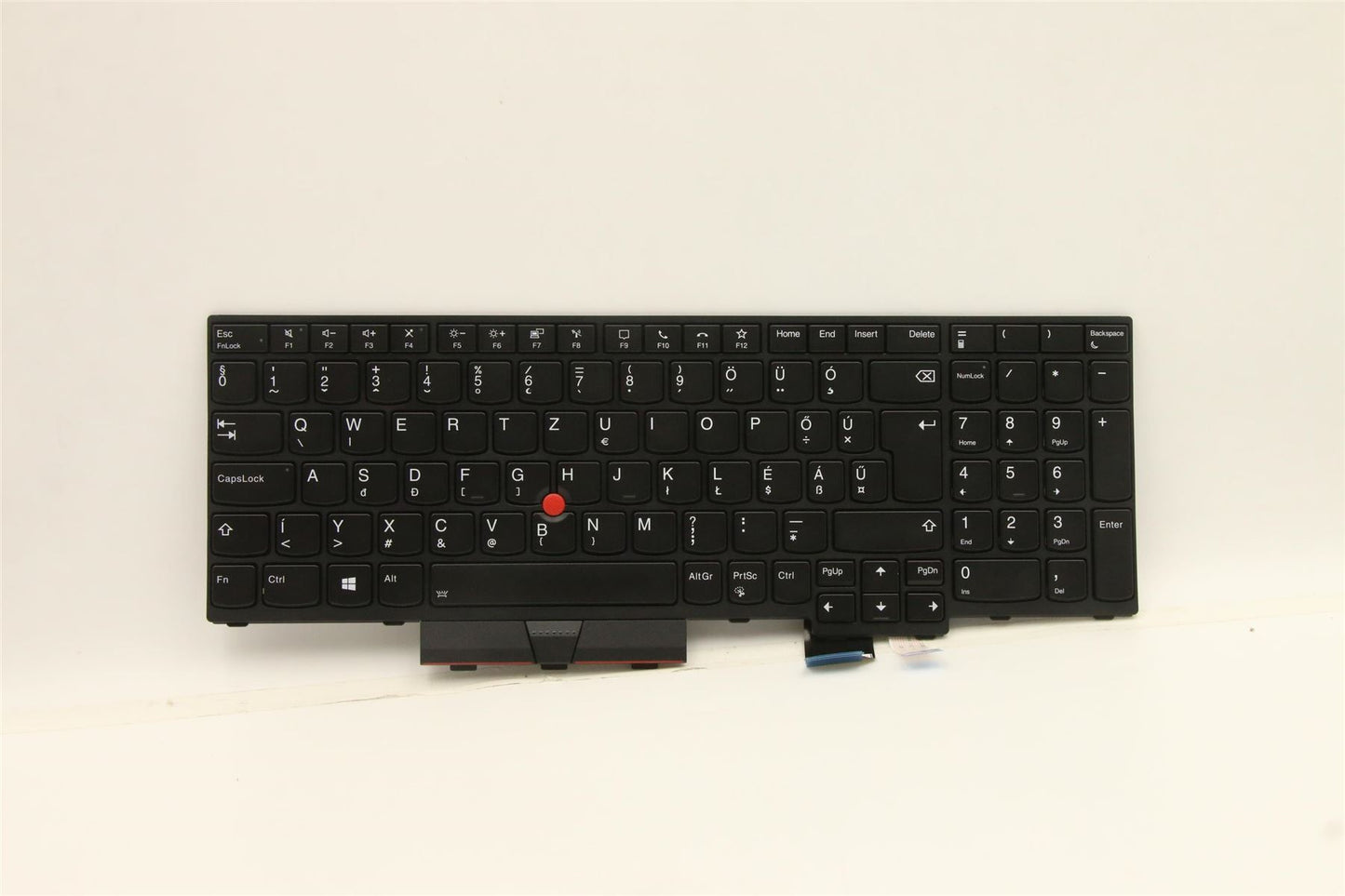 Lenovo ThinkPad T15g 2 P15 2 Keyboard Hungarian Black Backlit 5N21B44342