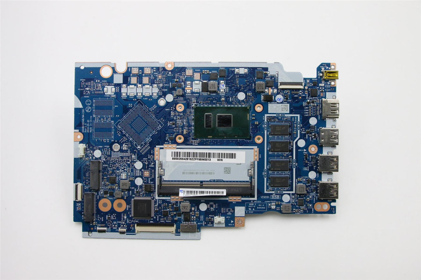 Lenovo V14 IKB S145 14IKB Motherboard Mainboard UMA intelI37020U 4G 5B20S42816