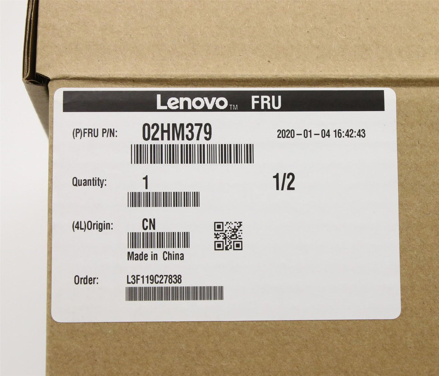 Lenovo ThinkPad T490s Keyboard Palmrest Top Cover UK Black Backlit 02HM379