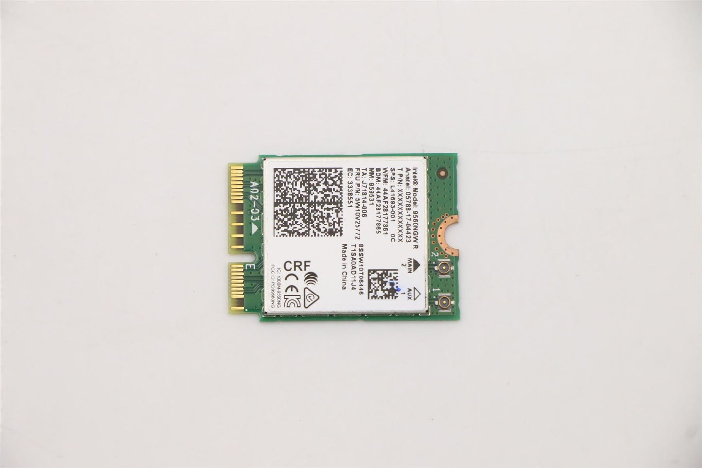 Lenovo 5W10V25772 WIRELESS Wireless,CMB,IN,9560 80 NVM2