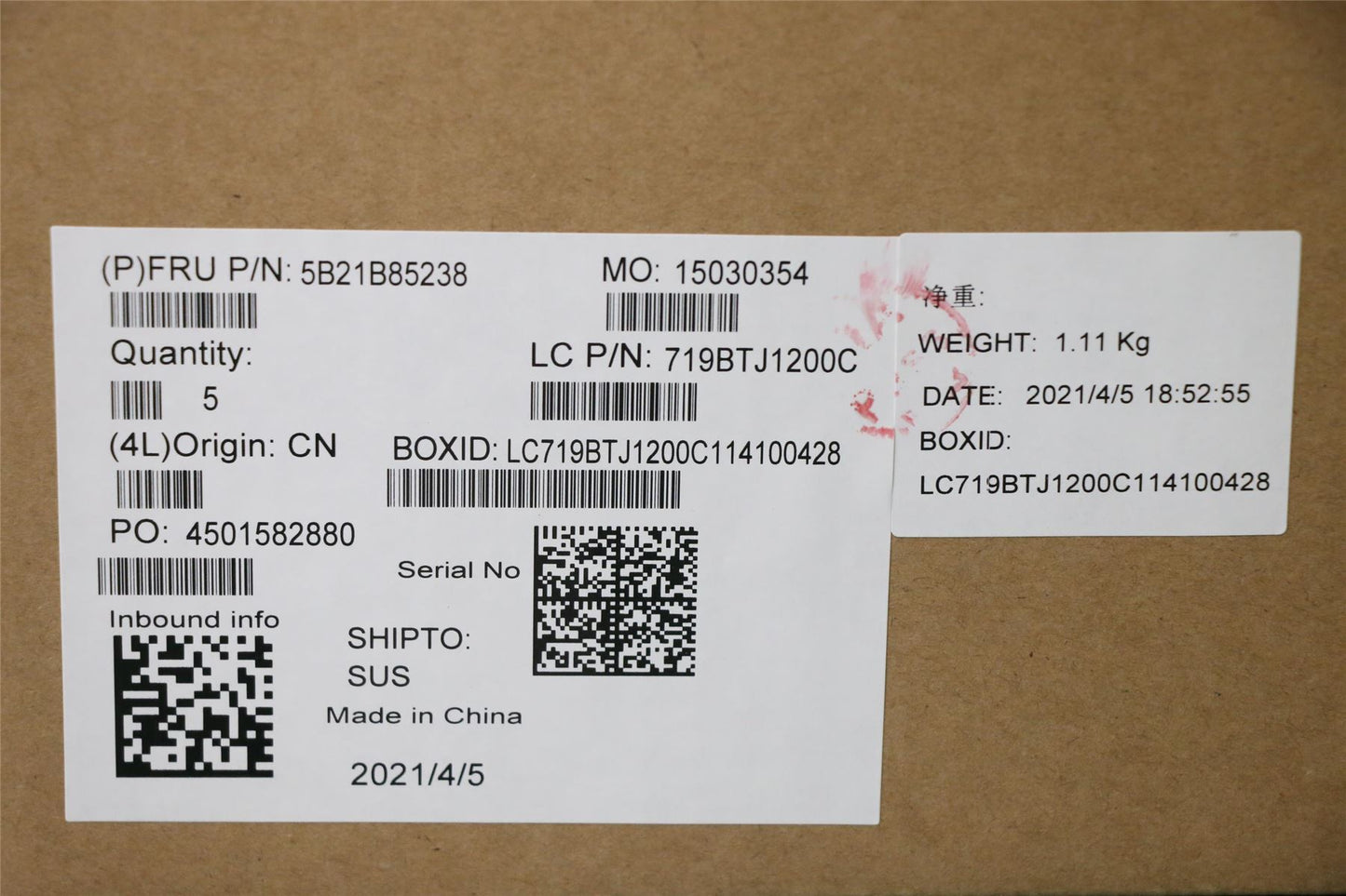 Lenovo IdeaPad 3-15ALC6 Motherboard Mainboard UMA AMDR55500U 8G 5B21B85238