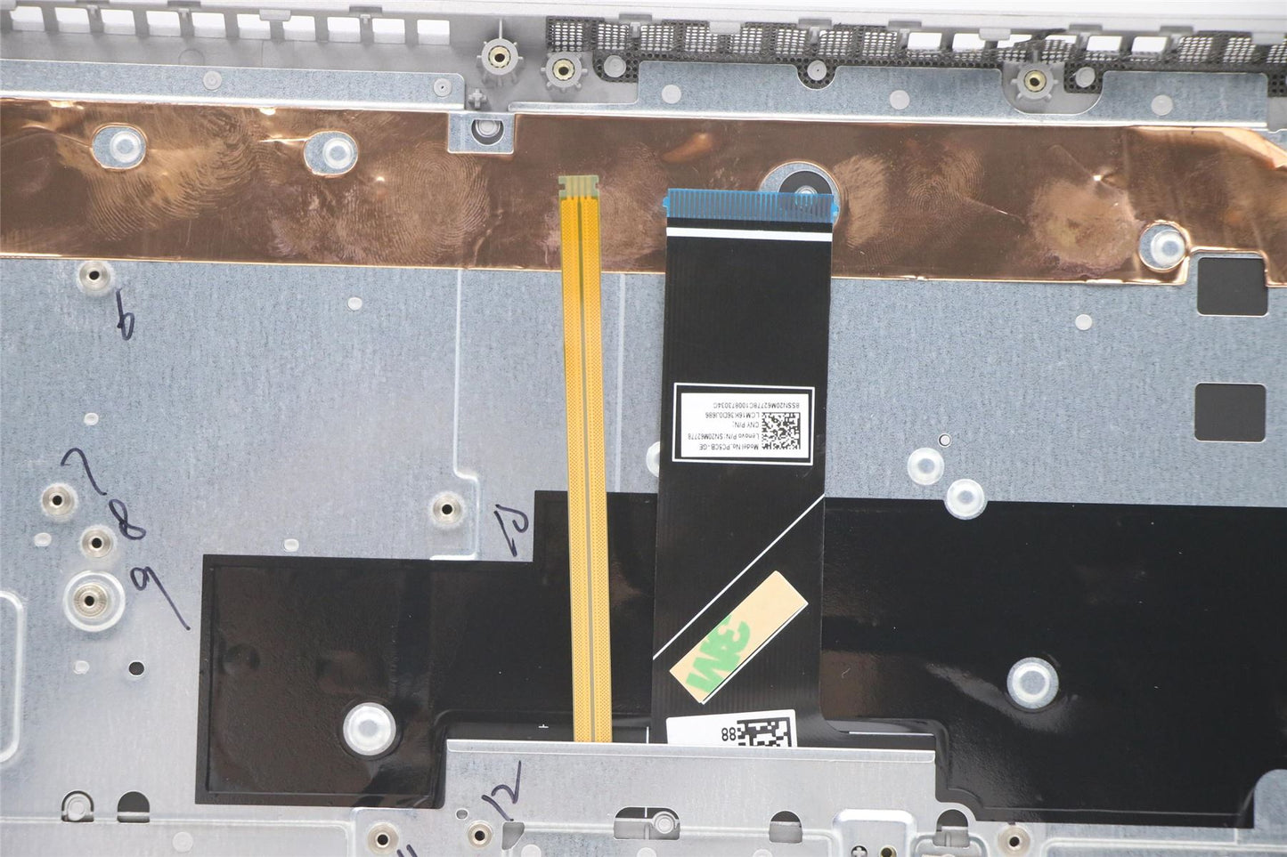Lenovo Upper Case 3N 81GC MGR W/KB BL GE 5CB0R57660