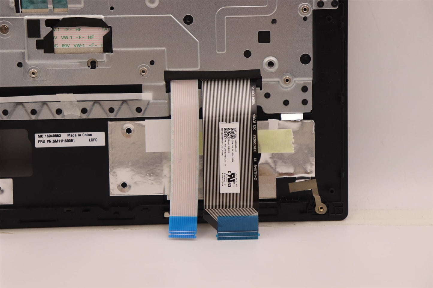 Lenovo MECH_ASM KBD CCvr BUL BKL(PMX)FPR UK BK 5M11H59091