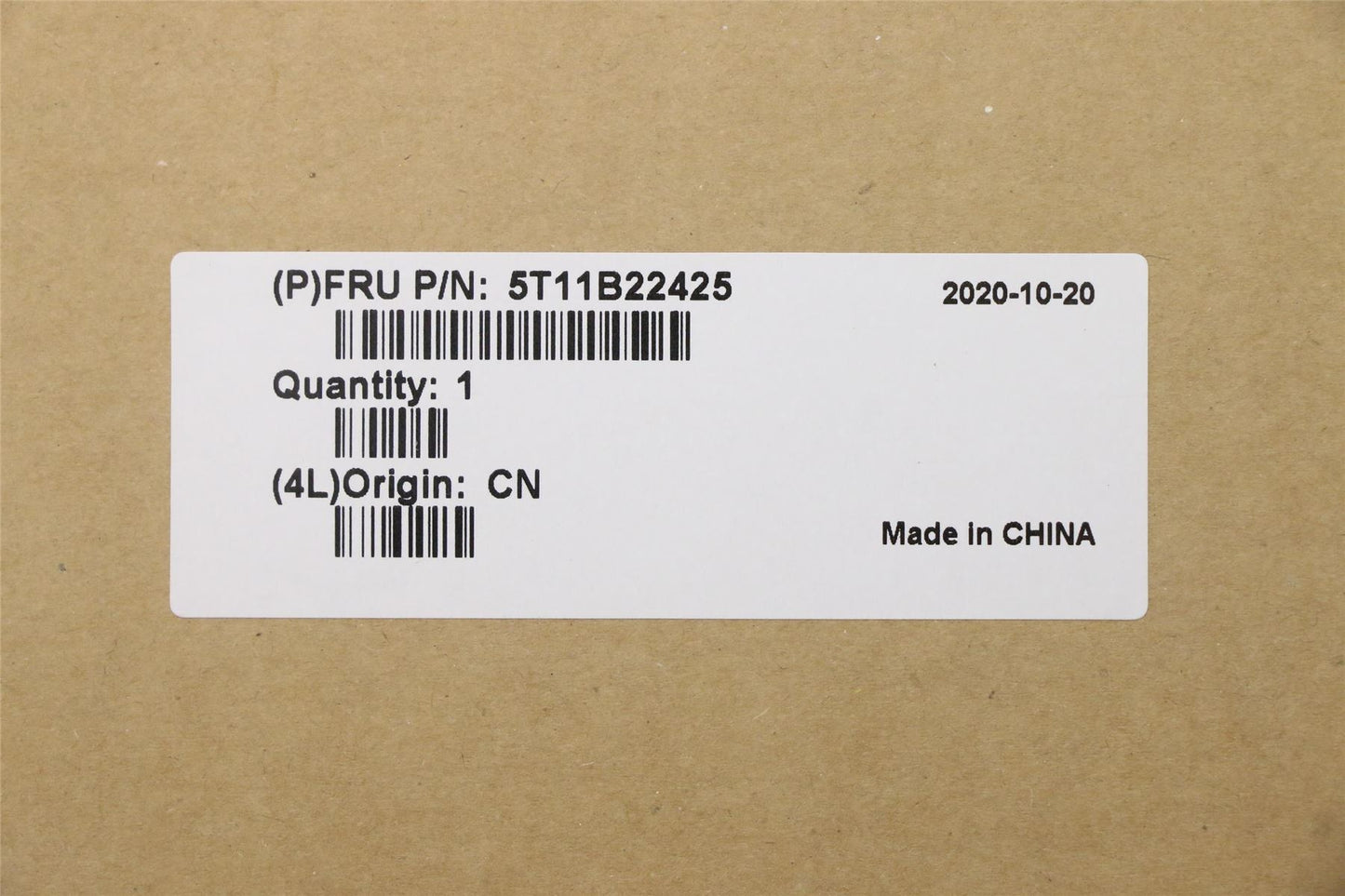 Lenovo 5T11B22425 TAPE Removable Tape C 82FN R&L