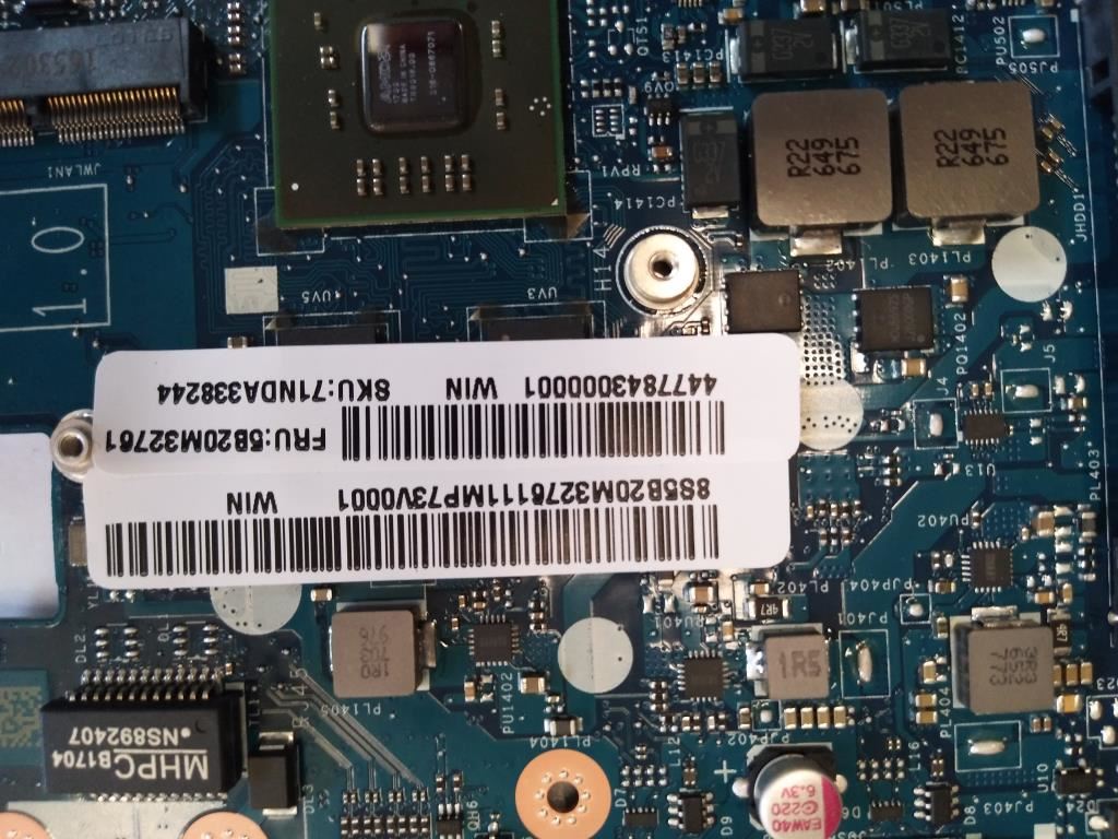 Lenovo Yoga 510-14IKB Motherboard Mainboard 5B20M32761