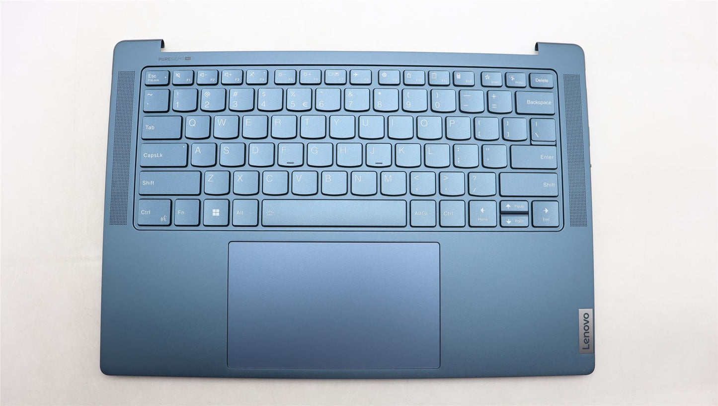 Lenovo Yoga 7 14APH8 Palmrest Cover Touchpad Keyboard US Euro 5CB1L79985