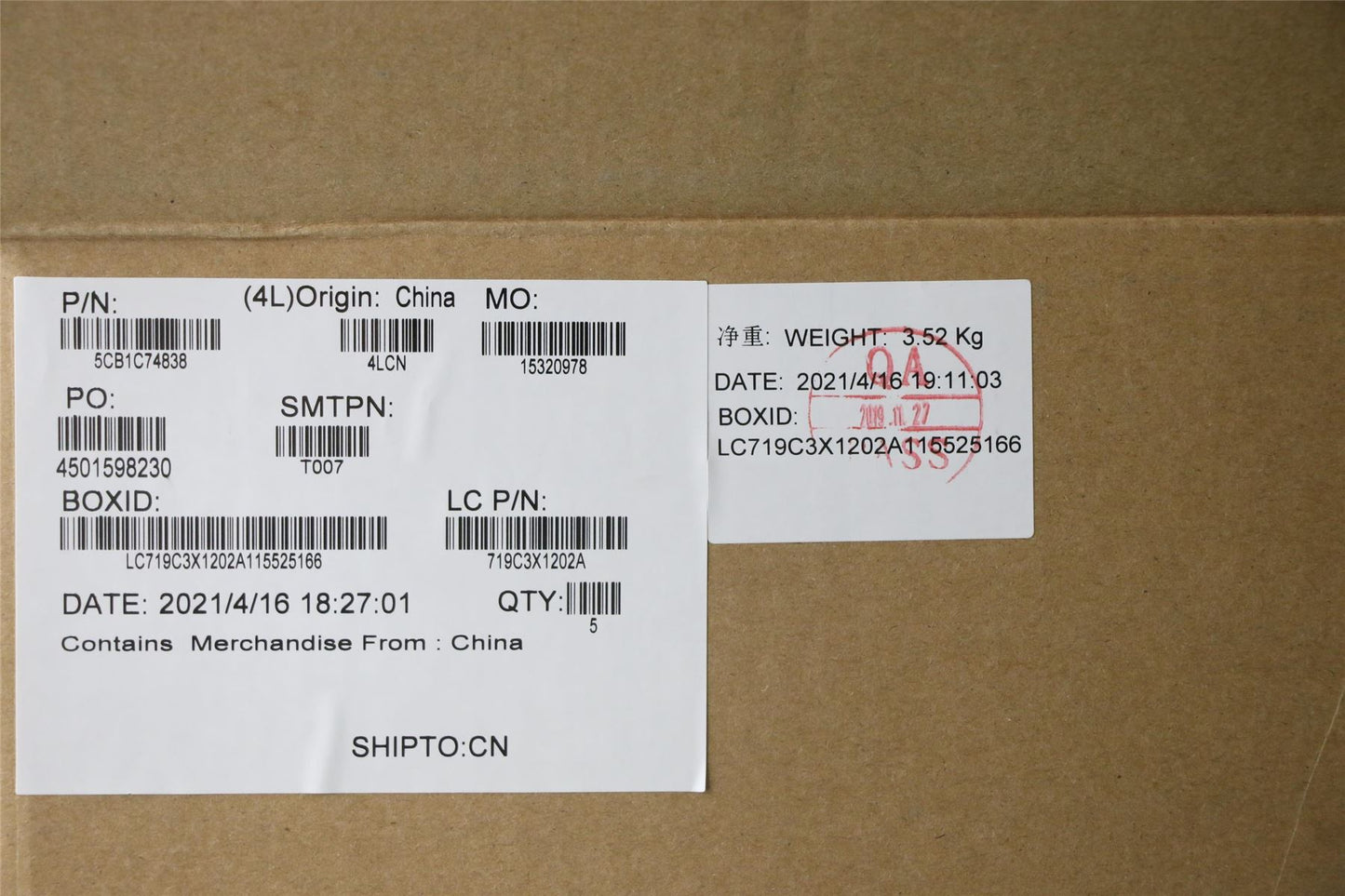 Lenovo Legion 5-15ACH6H 5-15ACH6A Keyboard Palmrest Top Cover Grey 5CB1C74838