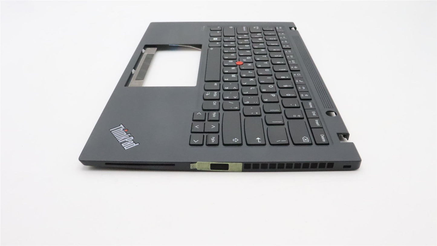 Lenovo ThinkPad T14s Gen 2 Keyboard Palmrest Top Cover Hebrew Black 5M11A37313