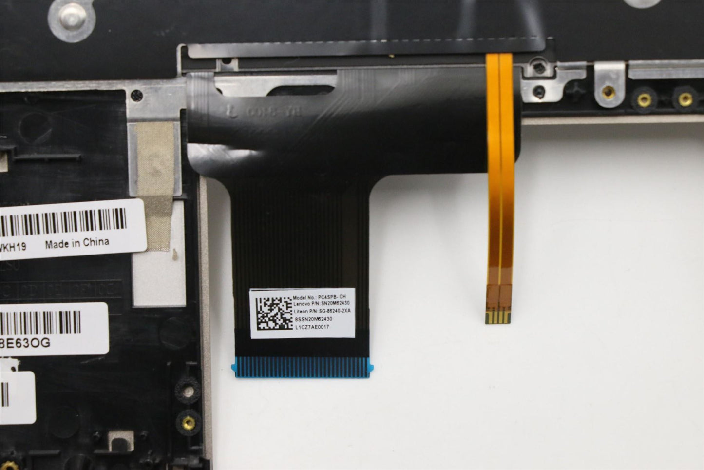 Lenovo UpperCase C80XCGD W/KB FP BL NORDI 5CB0N79825