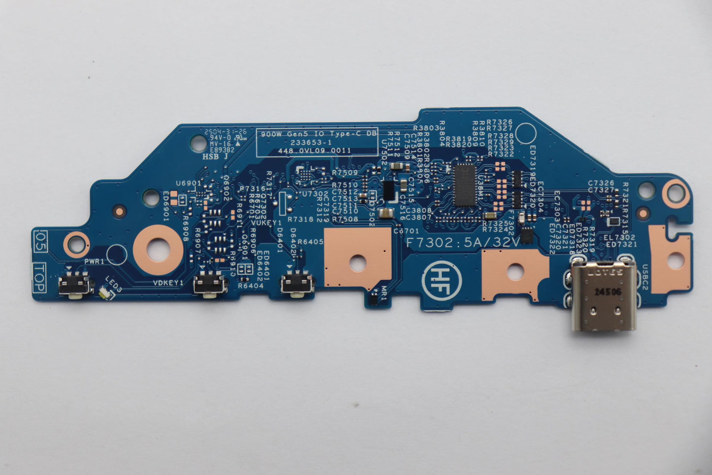 Lenovo CARDPOP board,WLAN 300w I/O WiFi WLAN Gen5 Board 5C51R91719