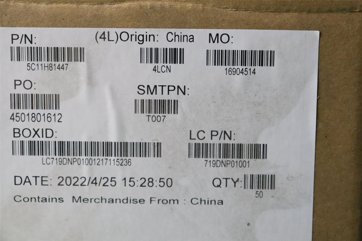 Lenovo FRUFPC NF-E421 REV0 HONGYUEN USB/B 5C11H81447