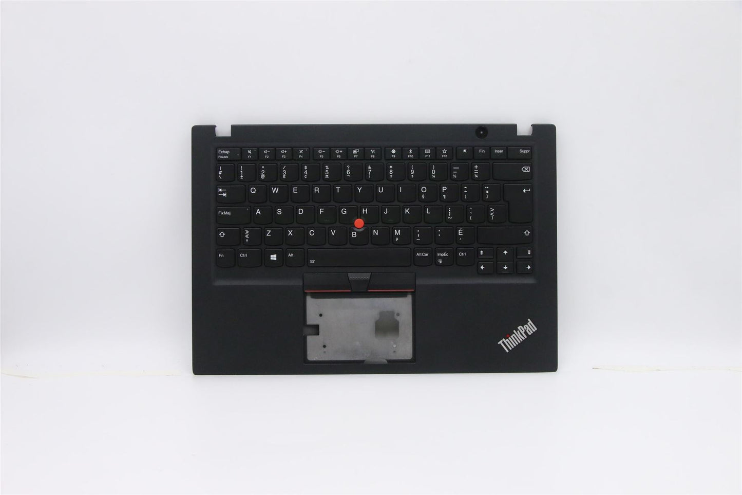 Lenovo ThinkPad T490s Keyboard Palmrest Top Cover Canadian French Black 02HM200