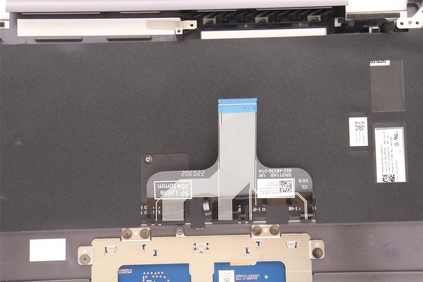 Lenovo Yoga 7 14IAL7 Palmrest Cover Touchpad Keyboard Bulgarian 5CB1J02484