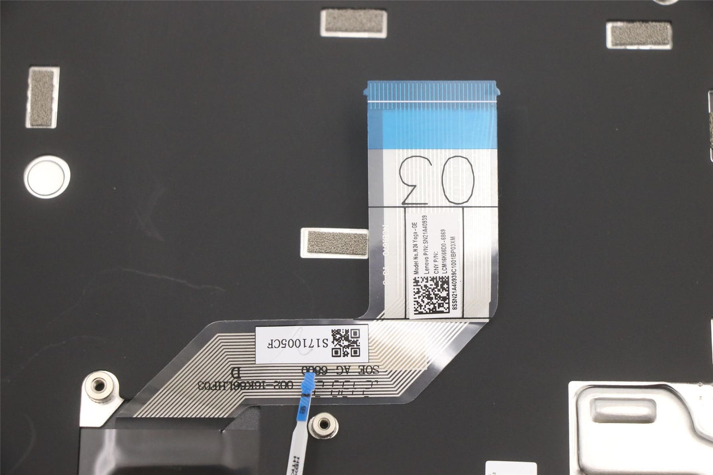 Lenovo MECH_ASM FRU KBD w/C Cov GER Chicony 5M11C88968