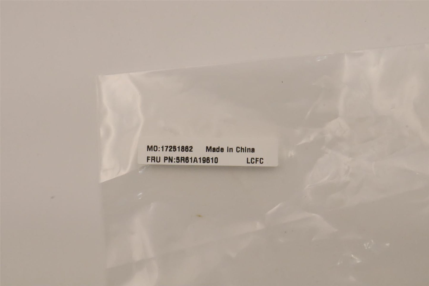 Lenovo RUBBER JP610_CAMERA_IR_MIC_RUBBER 5R61A19610