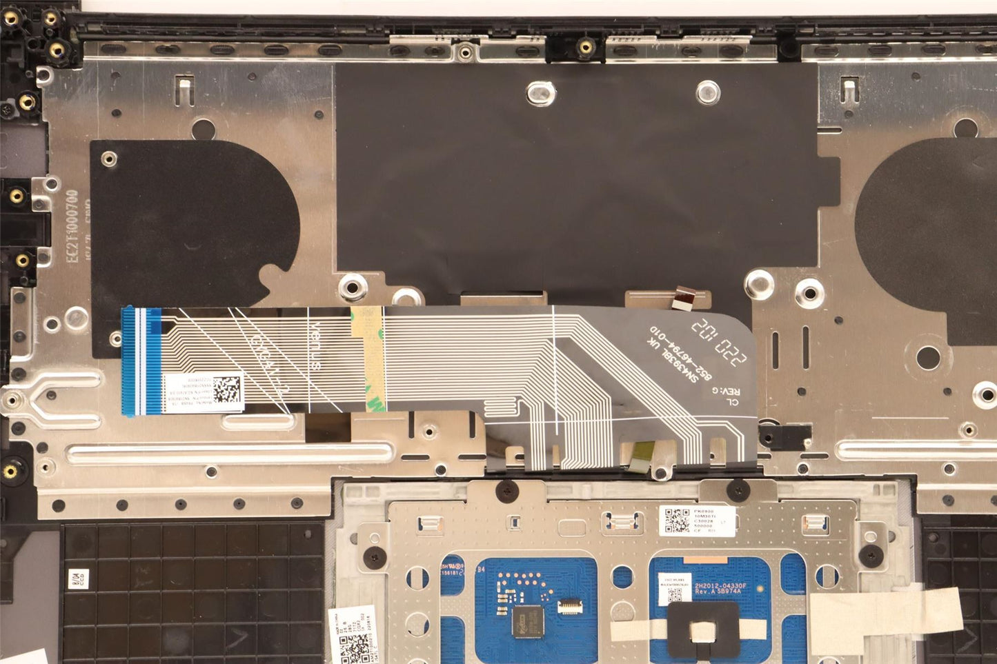 Lenovo Yoga 7 14ARH7 Palmrest Cover Touchpad Keyboard Italian 5CB1J51058