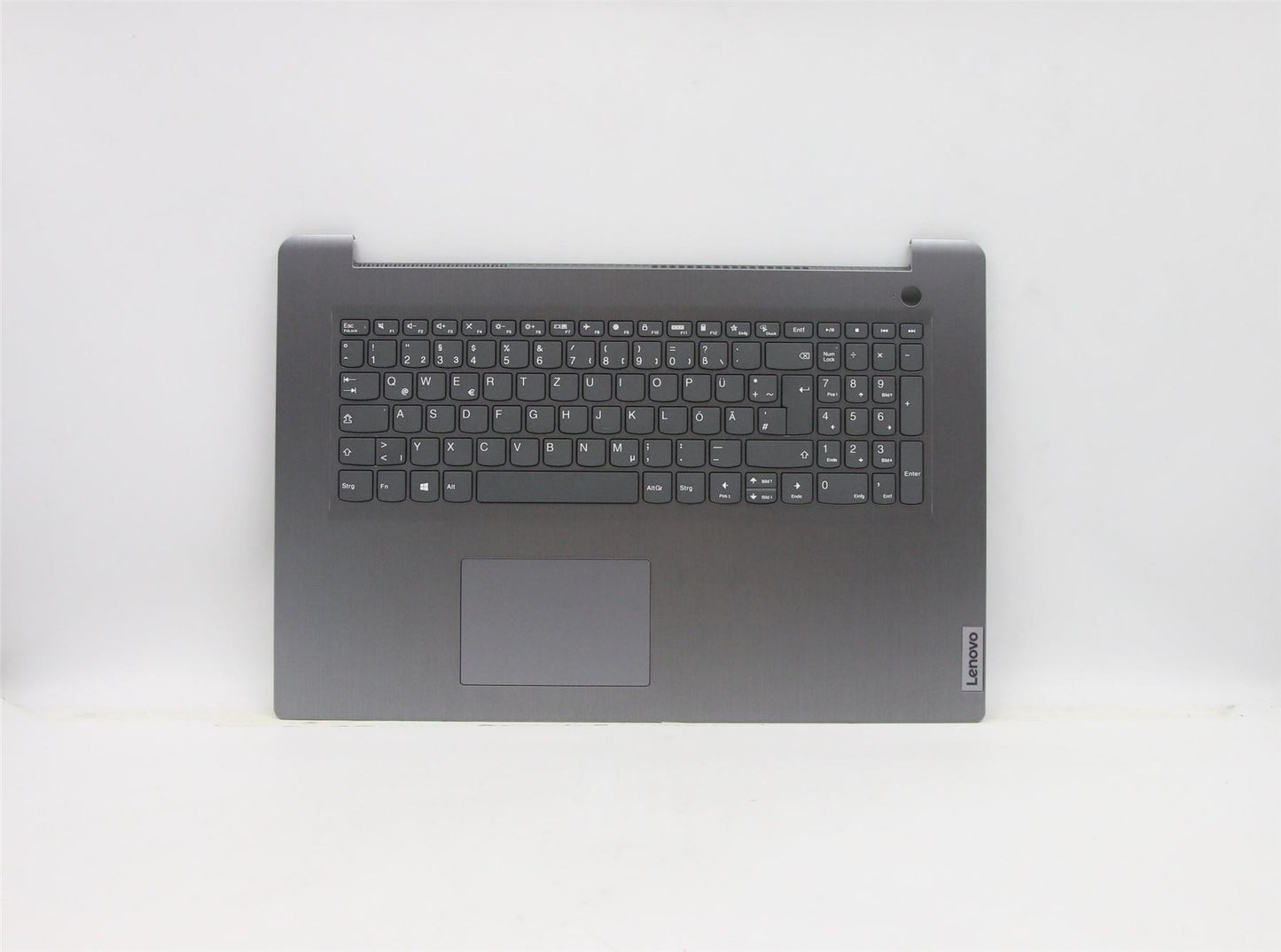 Lenovo IdeaPad 3-17ITL6 Keyboard Palmrest Top Cover German Grey 5CB1B97470