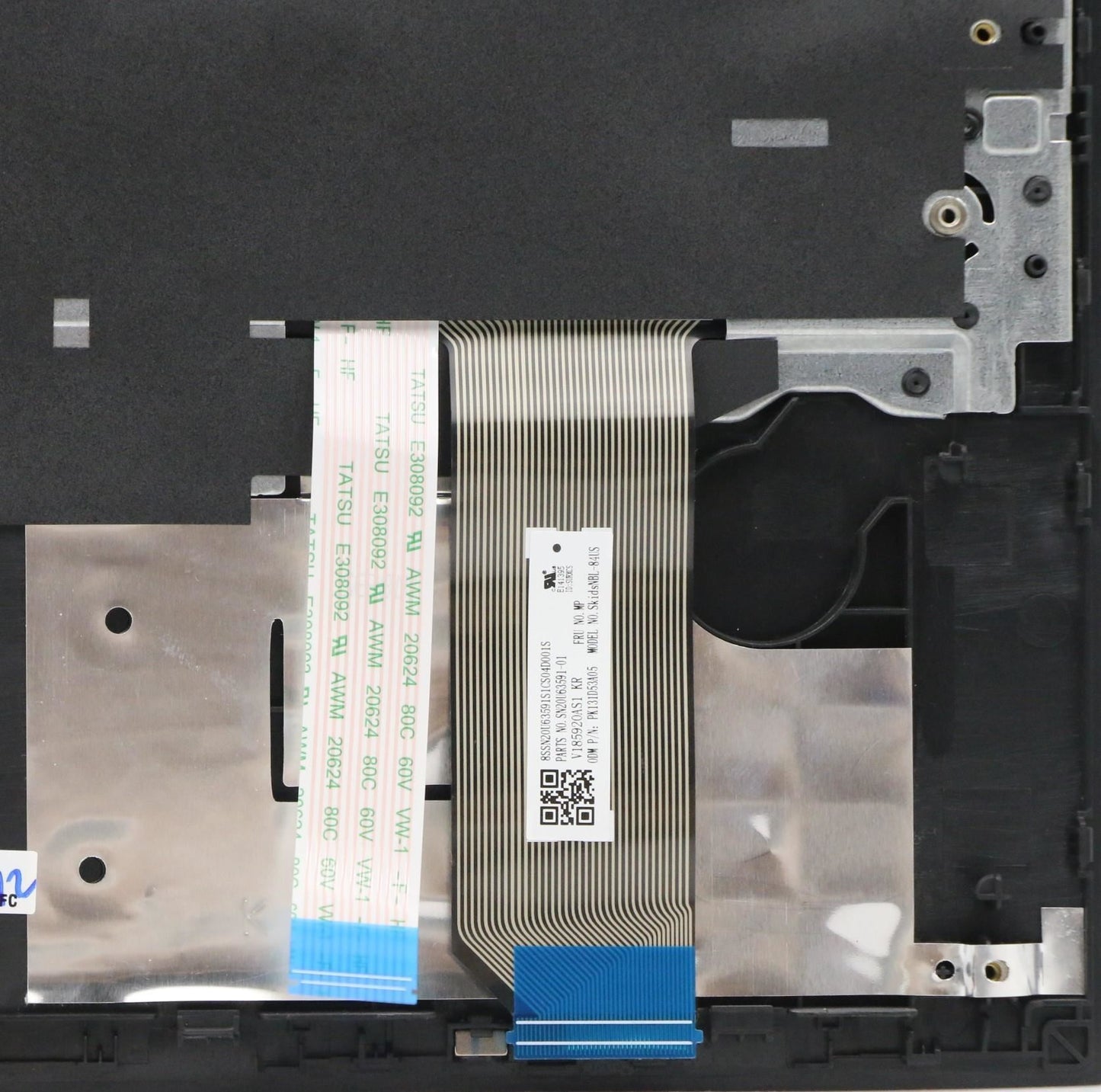 Lenovo NBL KB W C Cover ASM KOR BLK US 5M10V17033