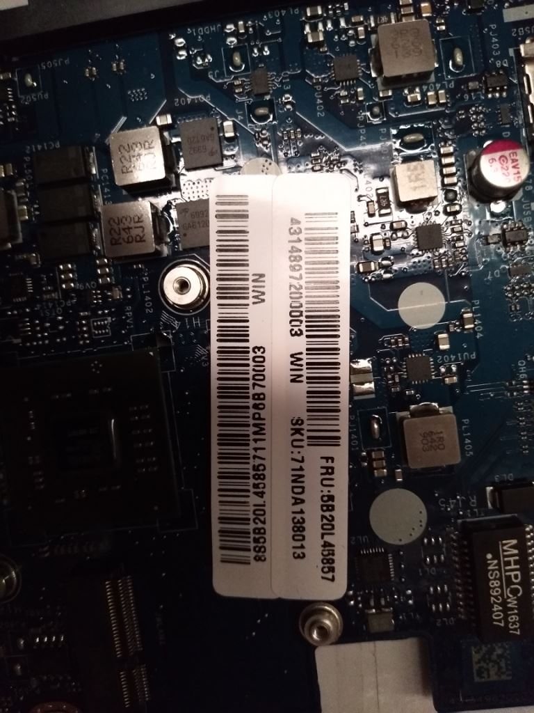 Lenovo MB C 80S7 WIN I36100U 2GNBL 5B20L45857