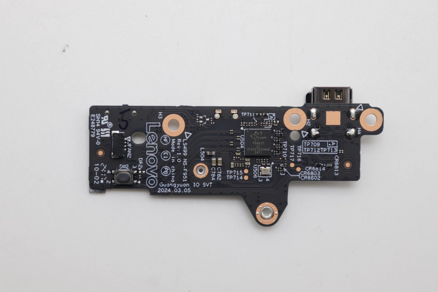 Lenovo CARDPOP L83ED USB Board 5C50S25712