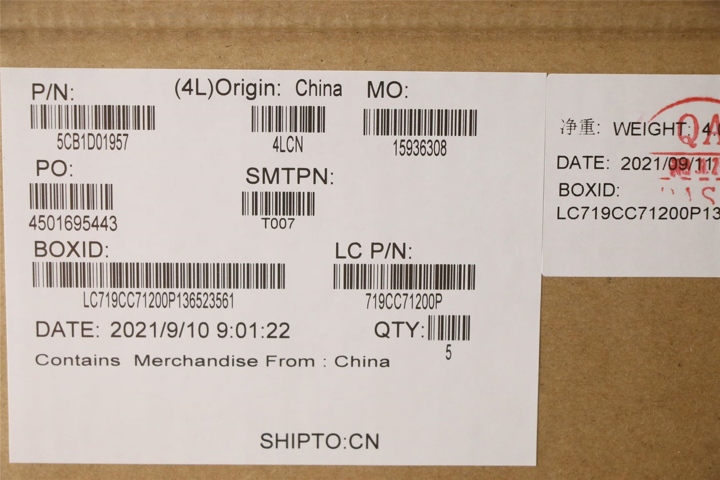 Lenovo V15-ADA Keyboard Palmrest Top Cover Norwegian Grey 5CB1D01957