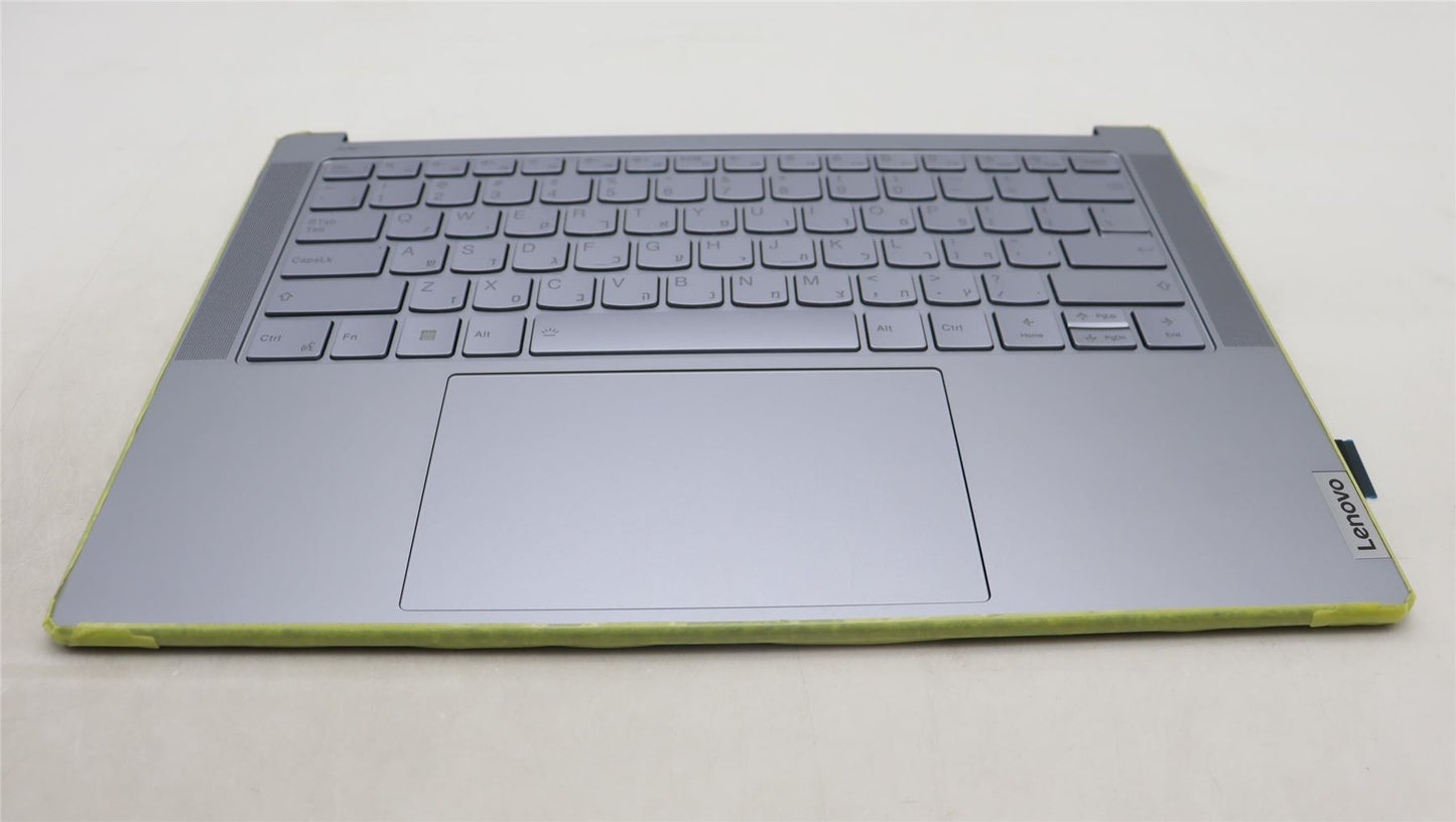 Lenovo Yoga 7 14APU8 Palmrest Cover Touchpad Keyboard Hebrew 5CB1L80538