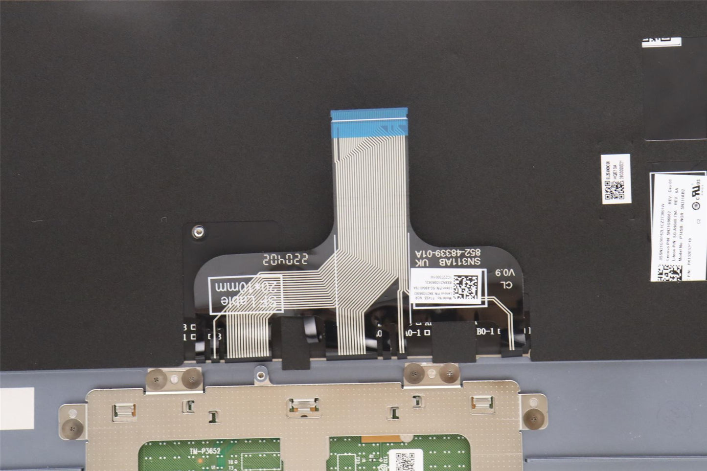 Lenovo Upper Case ASM_NORDIC L82QF NFPSB 5CB1J11096