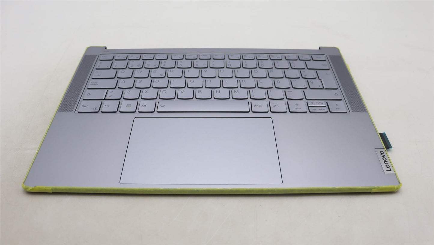 Lenovo Yoga 7 14APU8 Palmrest Cover Touchpad Keyboard Spanish 5CB1L80550