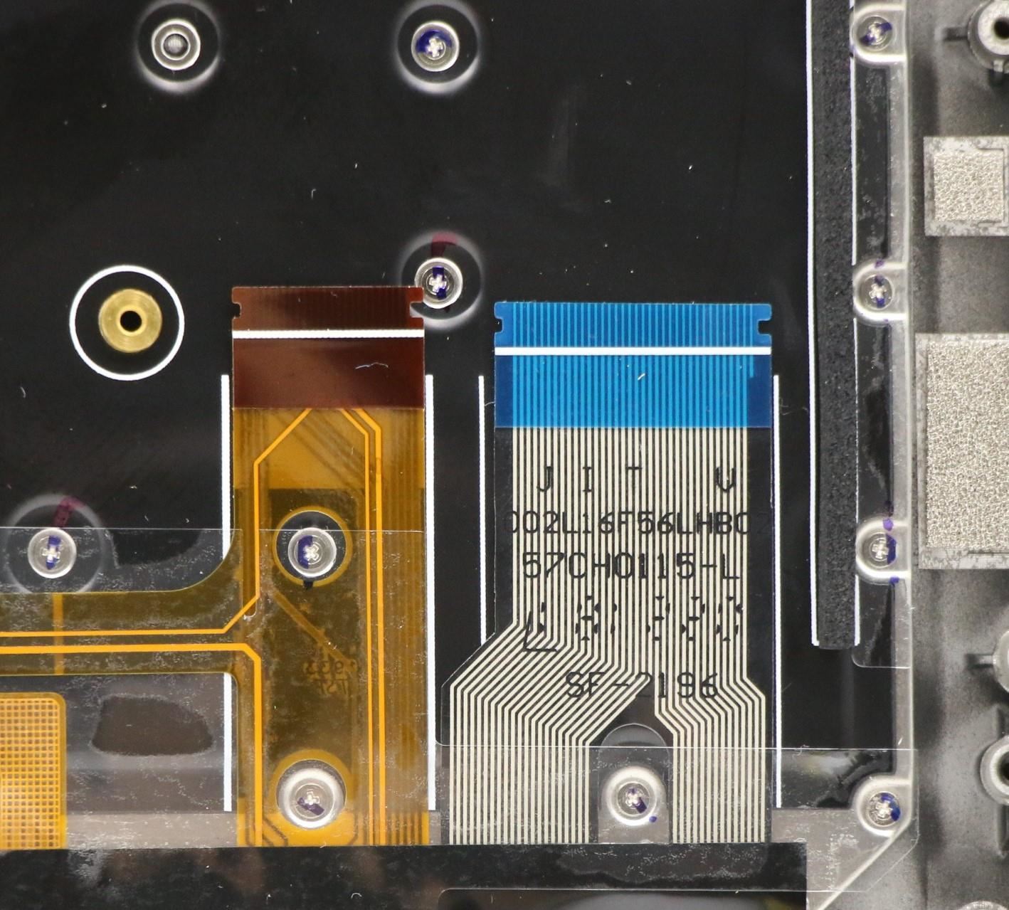 Lenovo Carbon X1 6th Keyboard Palmrest Top Cover French Black Backlit 01YR540