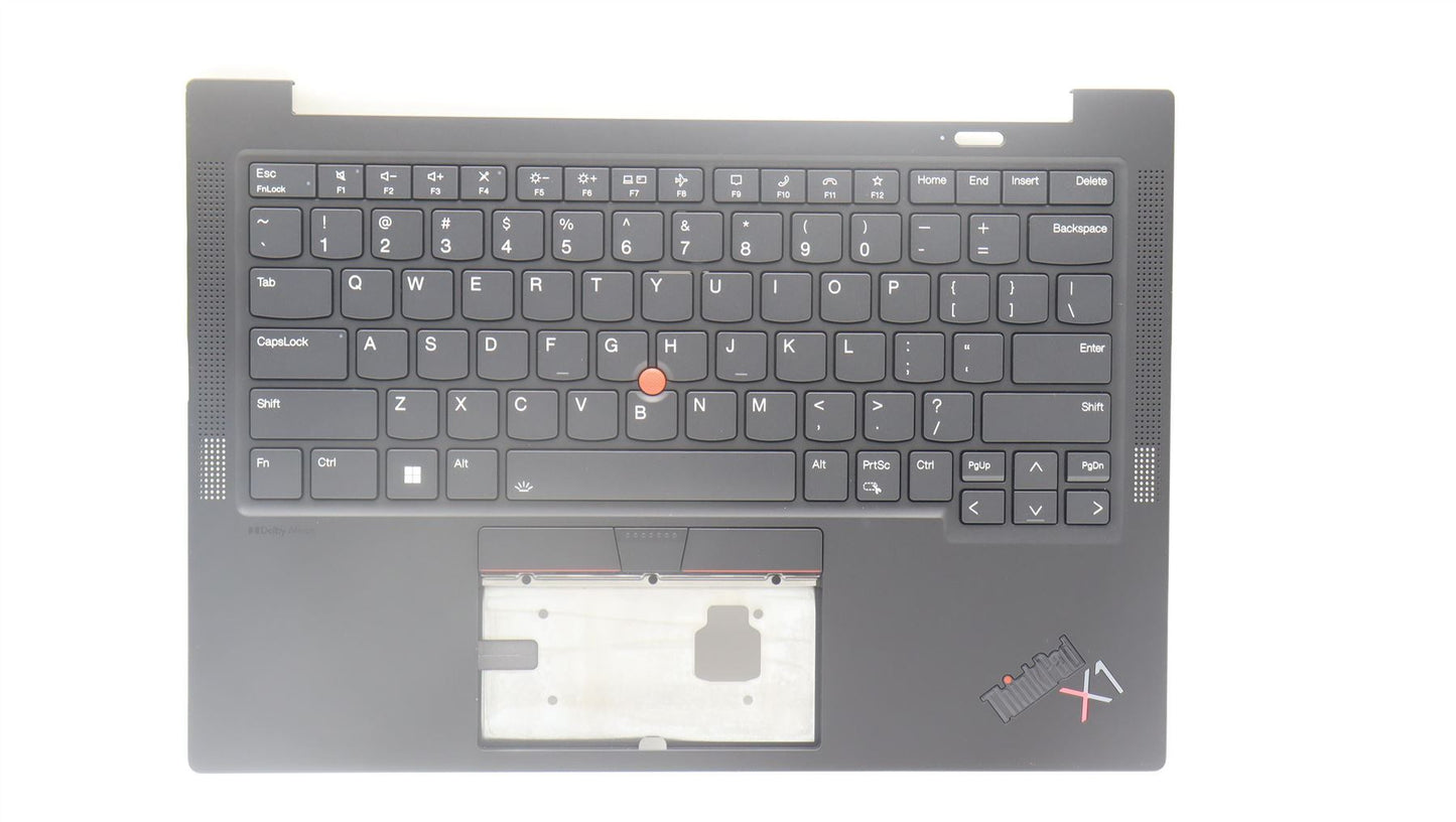Lenovo ThinkPad X1 11th Gen Palmrest Cover Keyboard US Black 5M11H62765