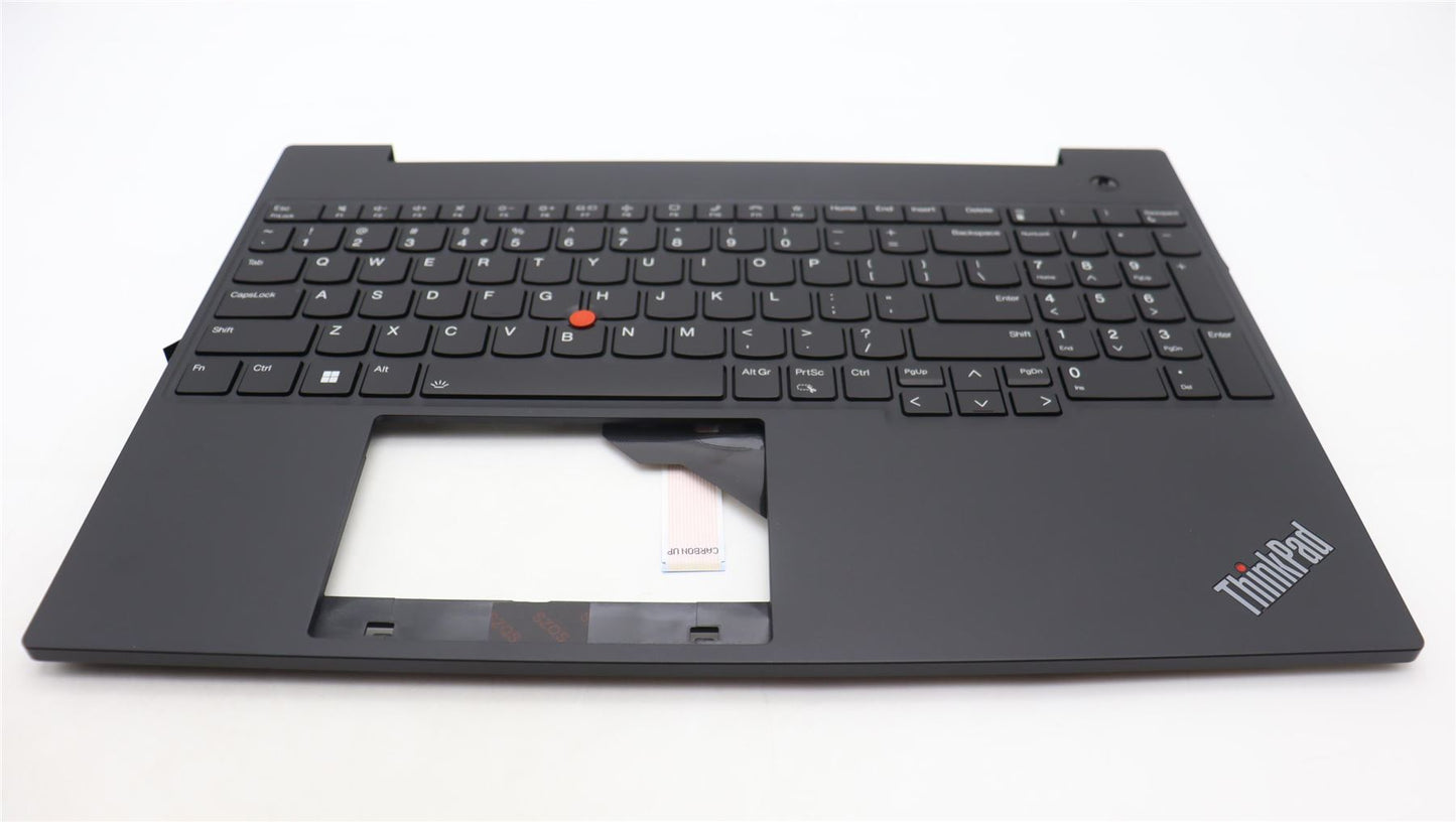 Lenovo ThinkPad E16 Gen 1 Keyboard Palmrest Top Cover India English 5M11L65385
