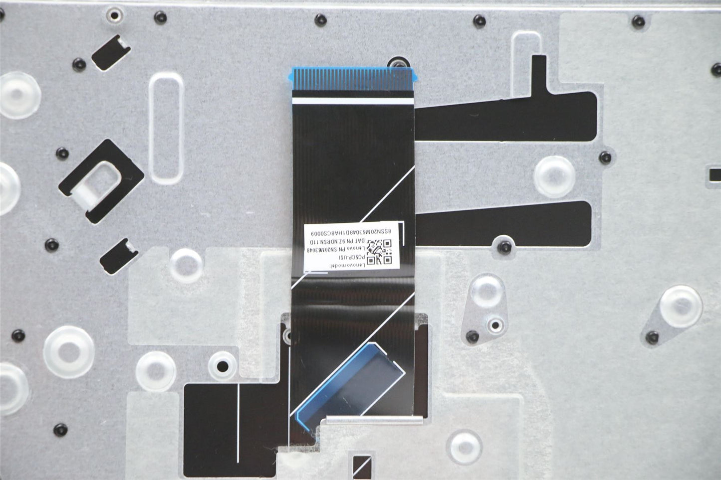 Lenovo V145-15AST Keyboard Palmrest Top Cover US International Black 5CB0T25490