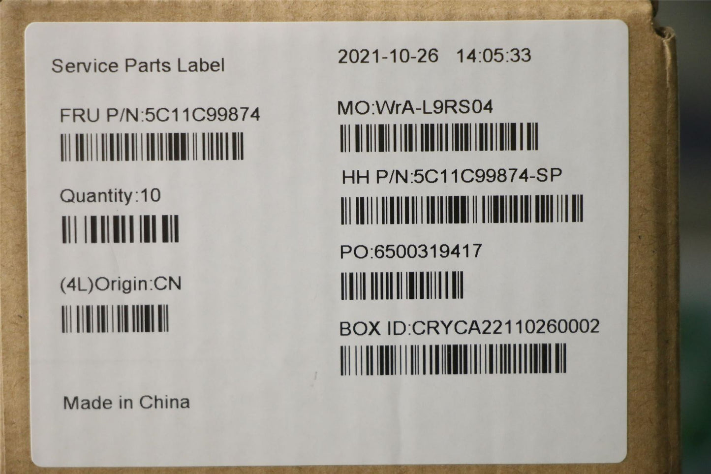 Lenovo USB3.0 Cable 5C11C99874