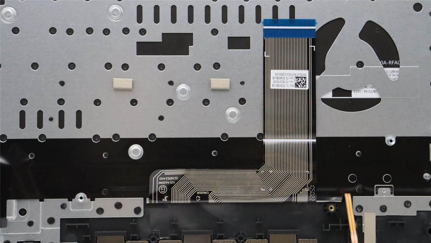 Lenovo IdeaPad 3 16IAH7 Palmrest Cover Touchpad Keyboard UK Black 5CB1J09555