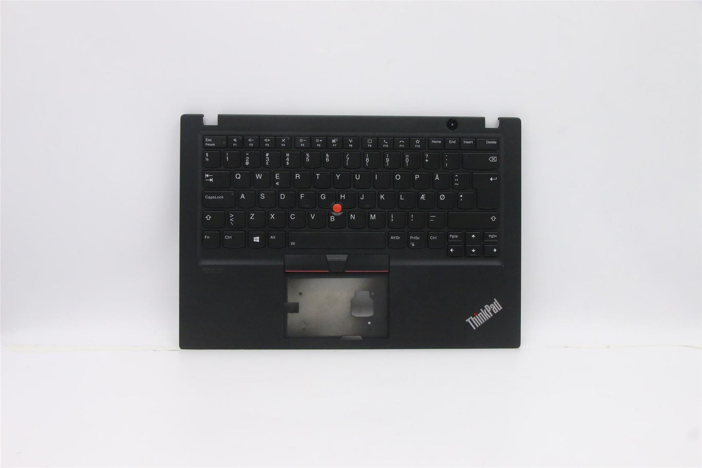 Lenovo ThinkPad T14s Keyboard Palmrest Top Cover Danish Black 5M10Z54170