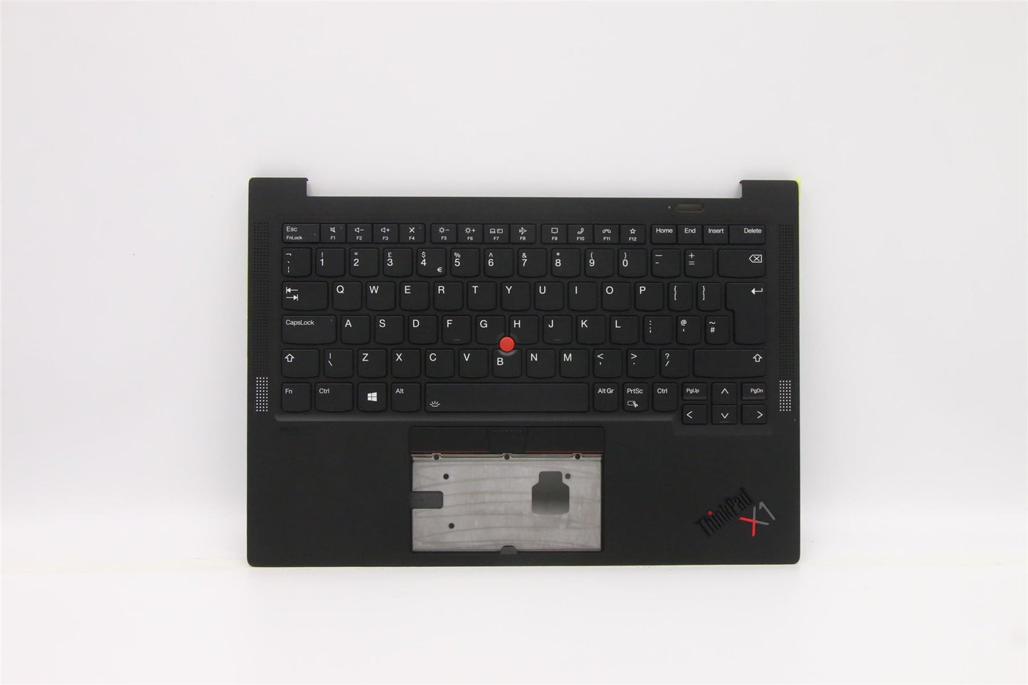 Lenovo Carbon X1 9th Keyboard Palmrest Top Cover UK Black Backlit 5M11C53298
