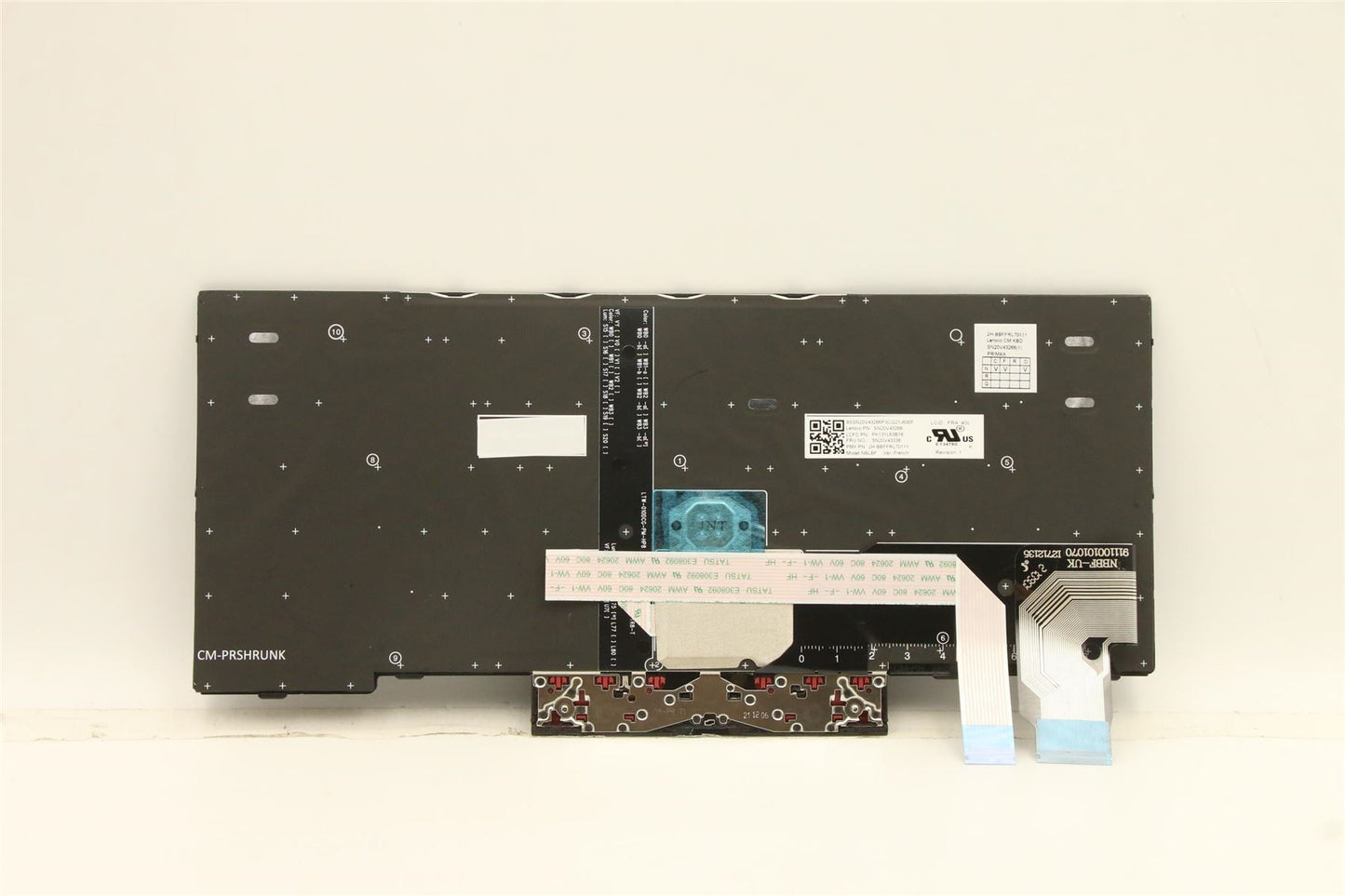 Lenovo ThinkPad L13 2 X13 Keyboard French Black Backlit 5N20V43338
