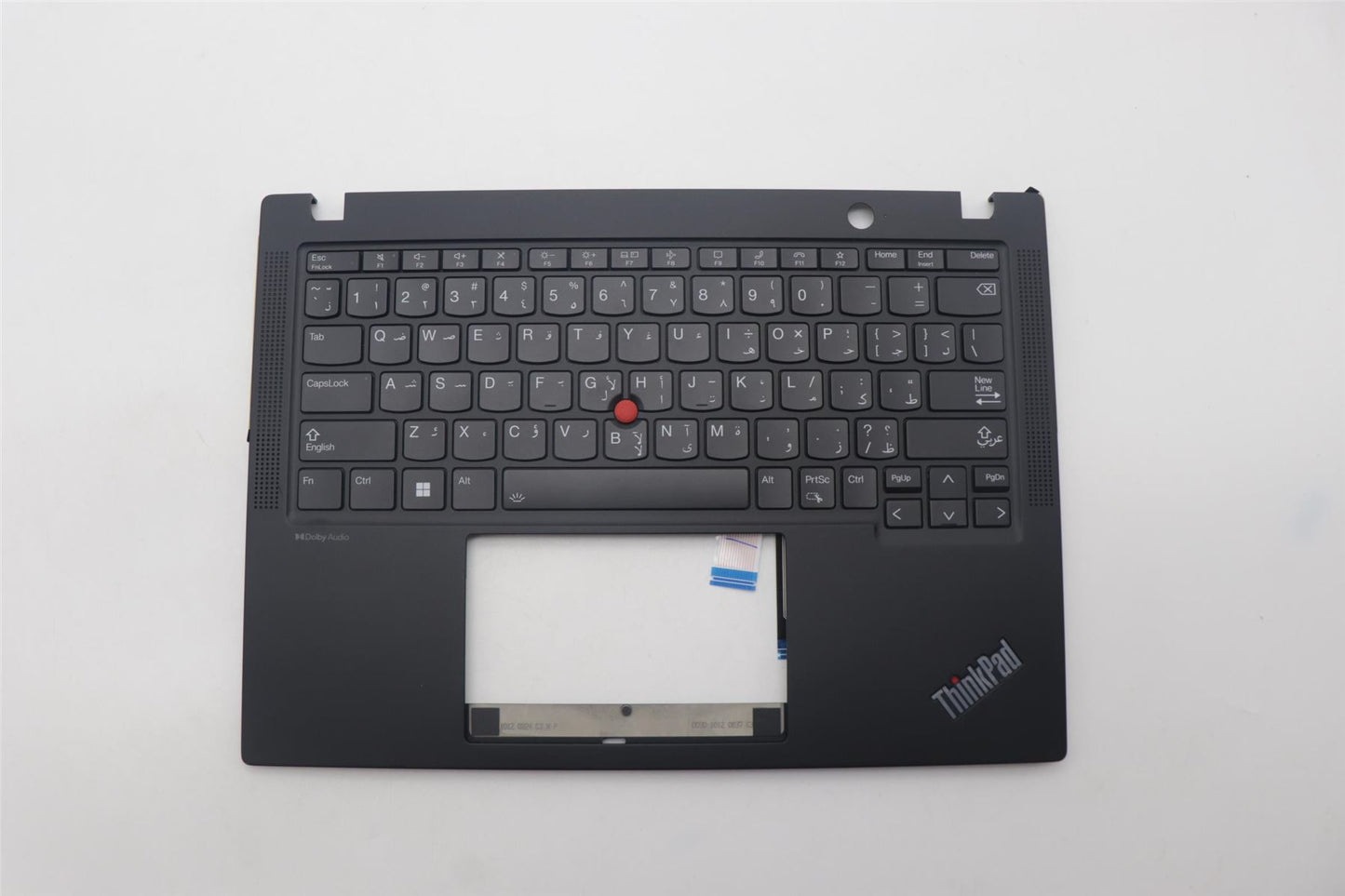 Lenovo ThinkPad X13 Gen 4 Keyboard Palmrest Top Cover Arabic Black 5M11L85862