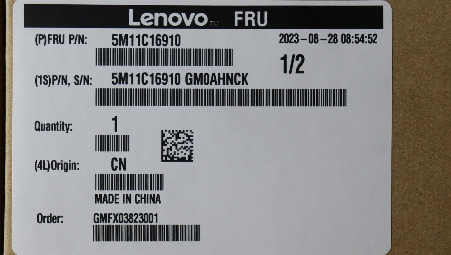 Lenovo ThinkStation P7 Intel Thermal Cooling Fan Fans 5M11C16910