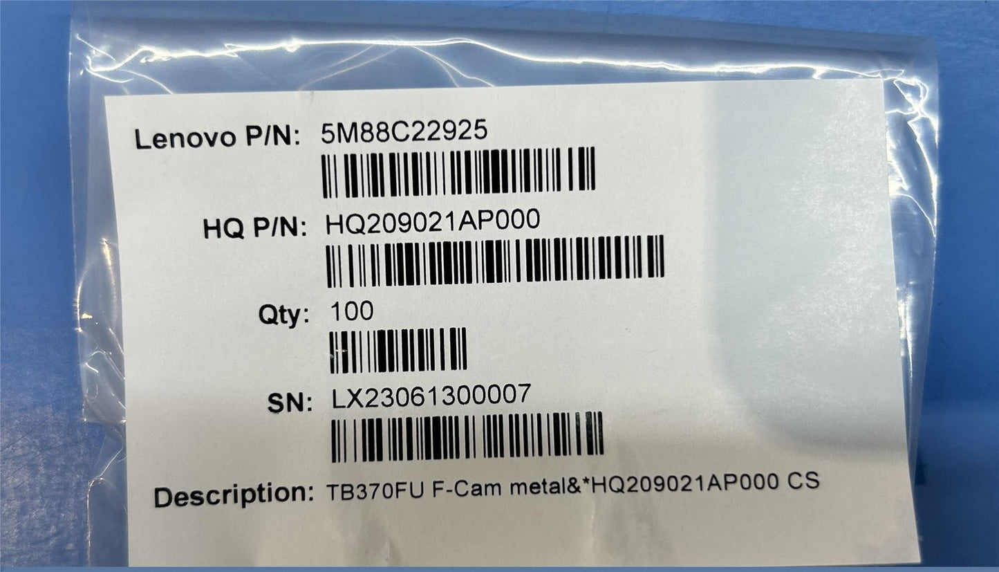 Lenovo TB370FU F-Cam metal&*HQ209021AP000 CS 5M88C22925