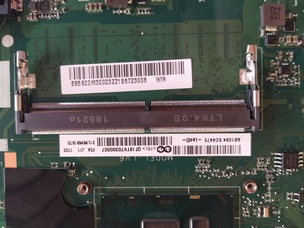 Lenovo 5B20M32023 MBQ 80T8WIN I37100U UMA 4G2BAT